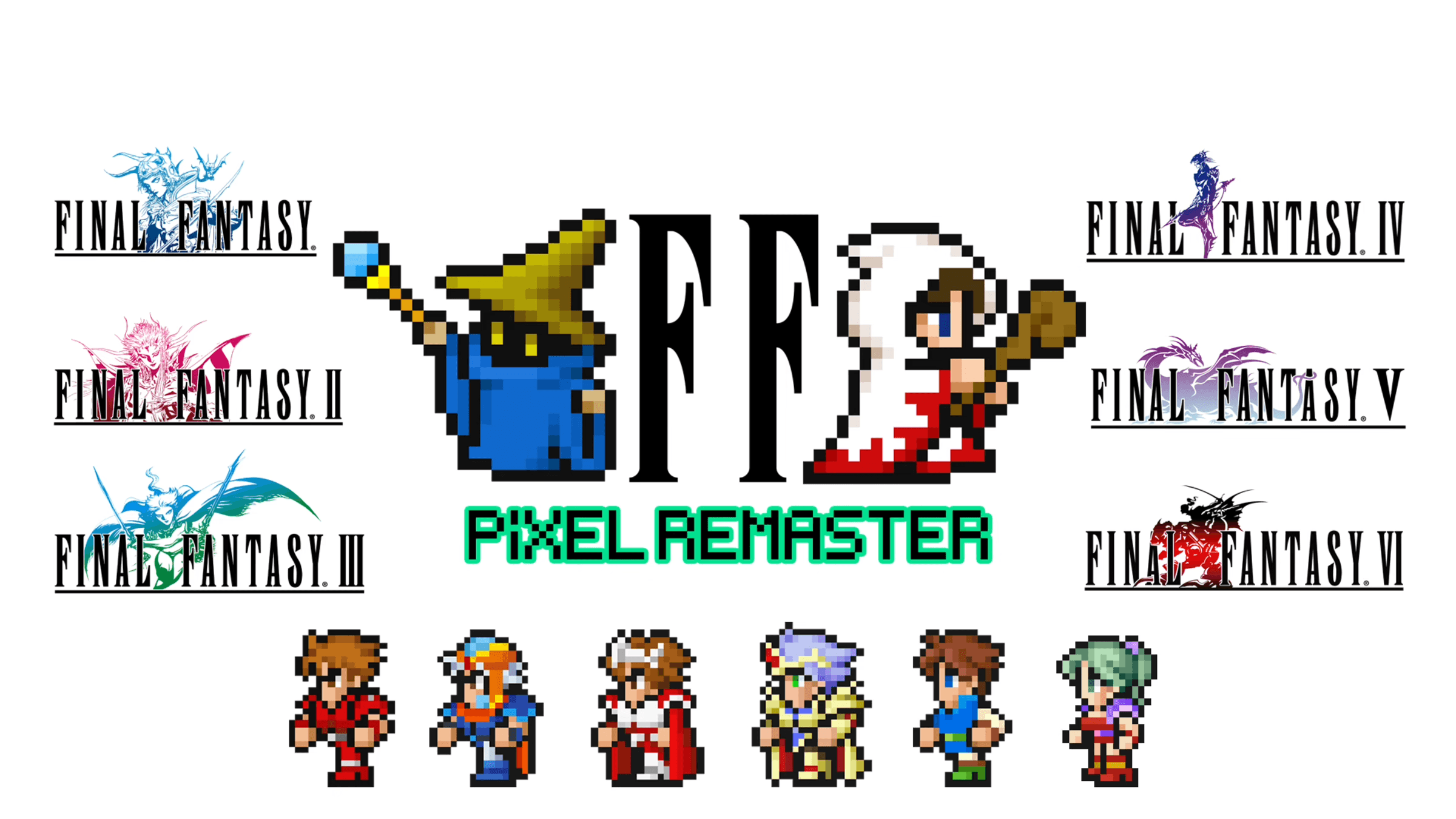 Final Fantasy Pixel Remaster arrive enfin sur Xbox - MoGA