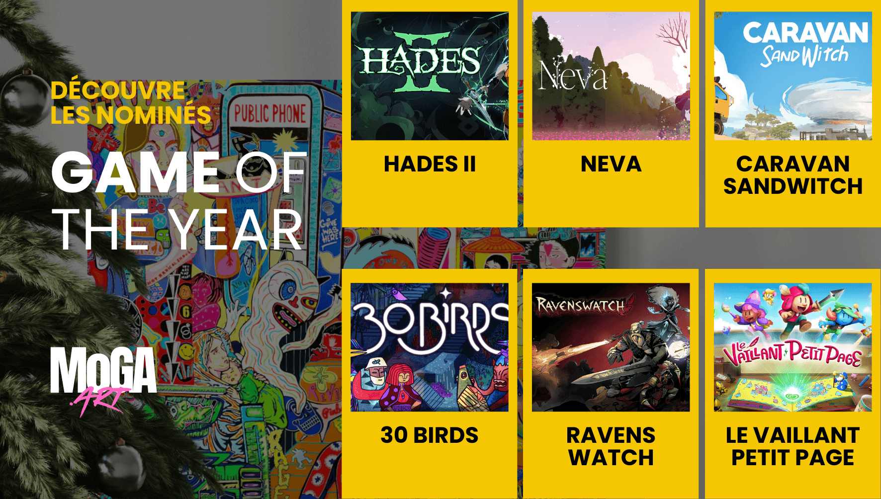 Le GotY (Game of the Year), façon MoGA 👾