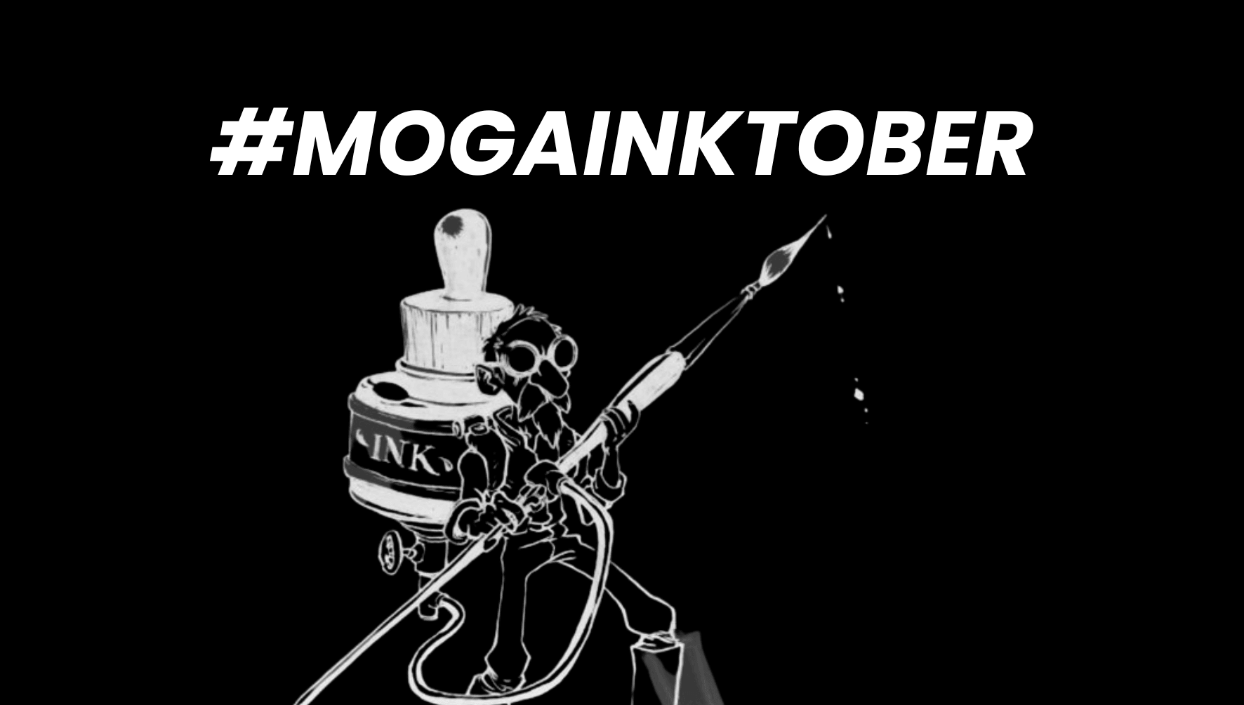 En 2024, rejoins l'aventure Inktober Geek avec MoGA ! - MoGA