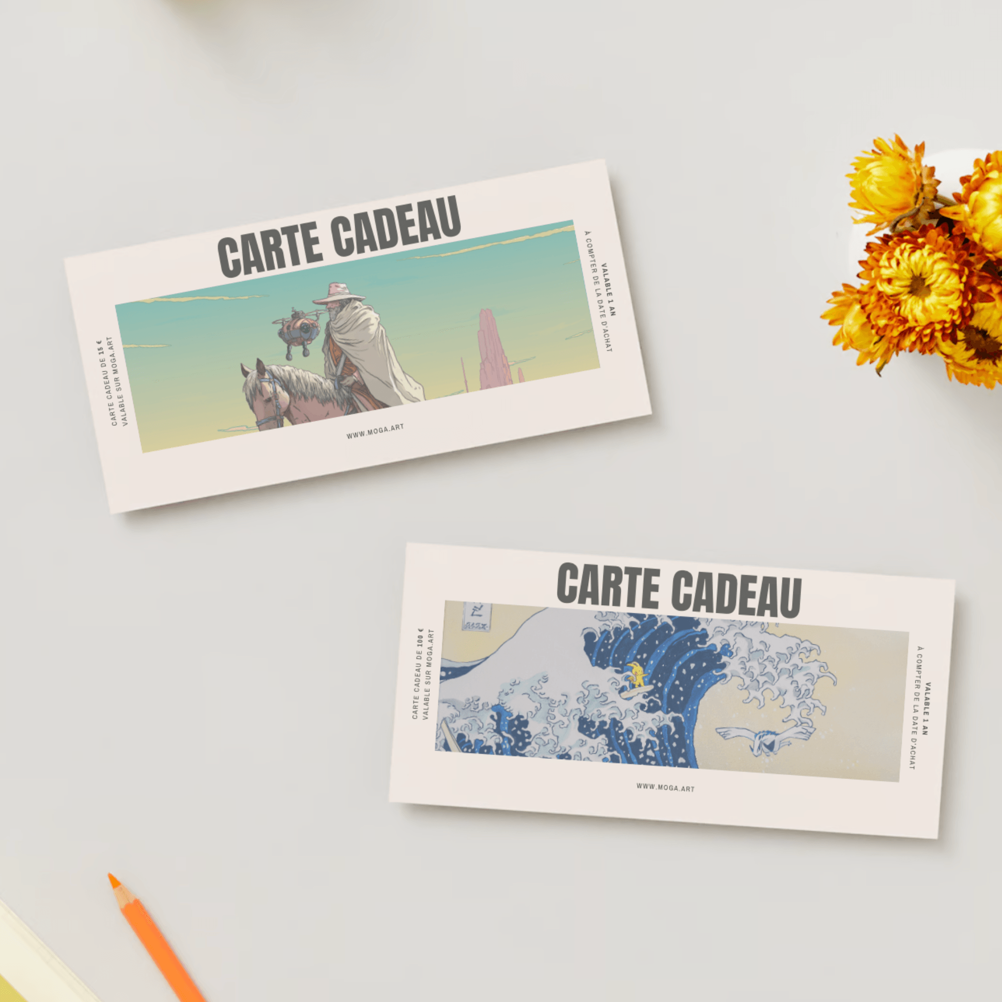 Les cartes cadeaux sont maintenant disponibles ! - MoGA